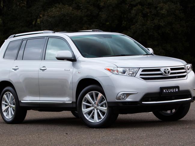 Toyota Kluger – one of Australia’s best-selling SUVs (Grande model shown)