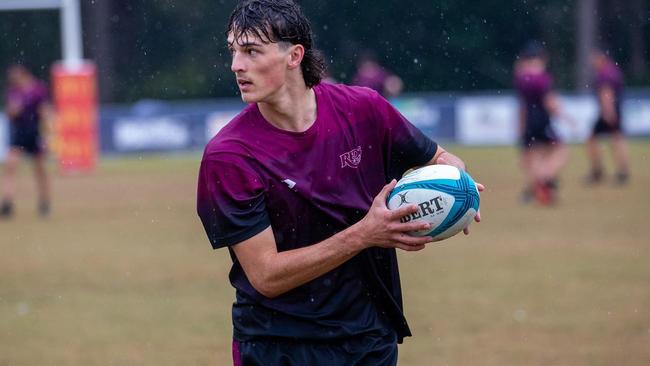 Sunshine Coast Grammar School student Finn Prass has been selected in the Queensland Reds U18 Academy Squad. Picture: Tom Primmer/QRU.