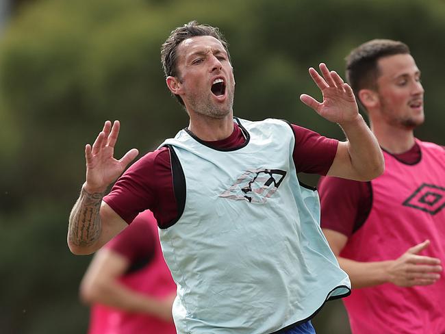 Roar striker Scott McDonald is preparing to take on his former club. Picture Mark Metcalfe/Getty Images