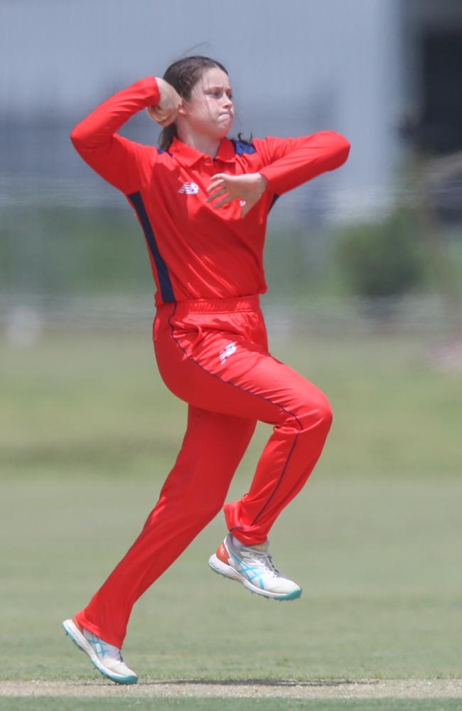Underage 19 Female Championships; Various Matches played at Nudgee College Cricket Ovals 14.12.23 Pics by Stephen Archer