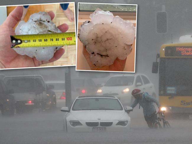 Flash floods southeast, hail Wide Bay