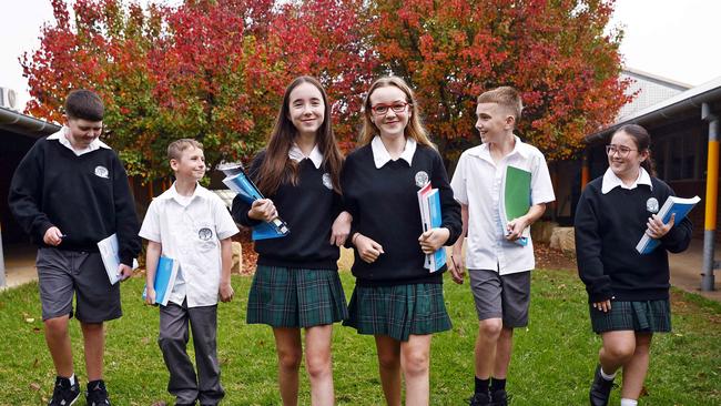 Middle school is working at a number of schools across NSW. Picture: Sam Ruttyn