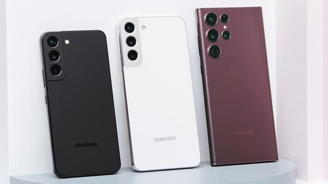 Samsung Galaxy S22, S22+ and S22 Ultra