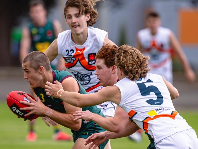 NAB League.  Oliver Davies Devils.  Tasmania Devils V Calder Cannons.  Picture: Linda Higginson