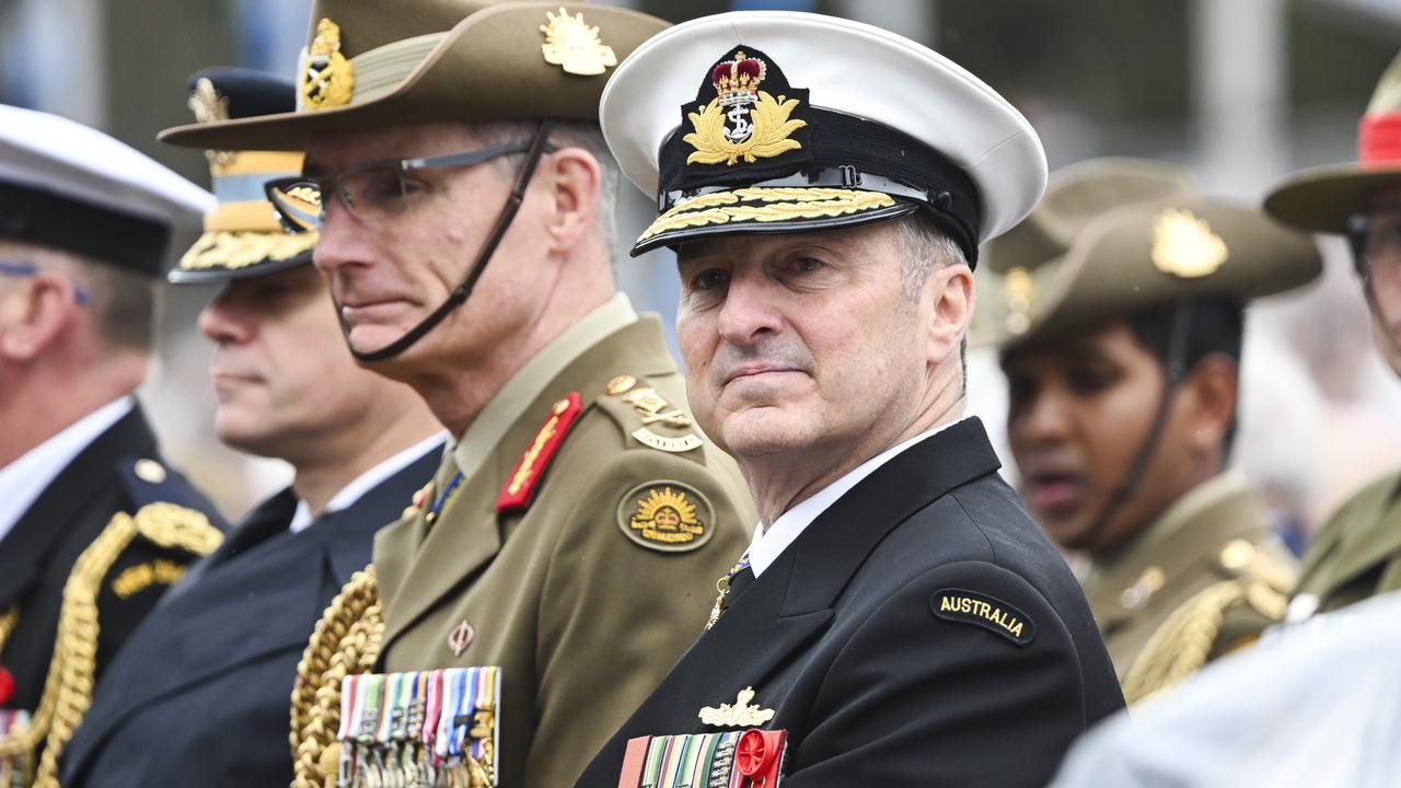 Vice Admiral Johnston will take over from General Angus Campbell in July. Picture: NCA NewsWire/ Martin Ollman, War / Aug 2023