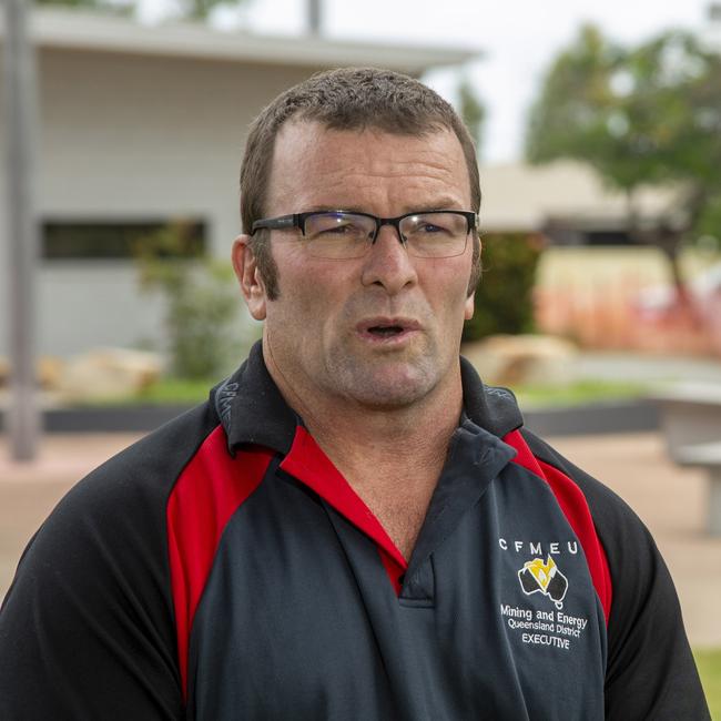 CFMEU Queensland president Stephen Smyth. Photo: Daryl Wright