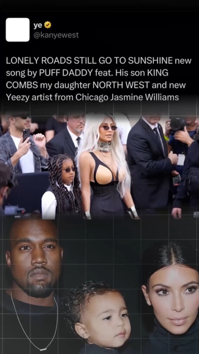 Kanye West’s Feud with Kim Kardashian Over North’s Role in New Song