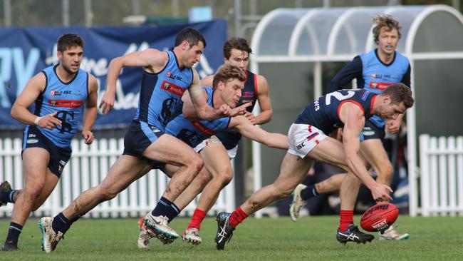 Norwood and Ed Smart kept out of reach of Sturt. Picture: Russell Millard/AAP