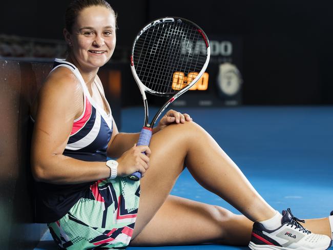 Hopes are high for Ash Barty. Pic: Lachie Millard