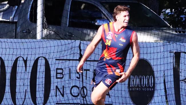 Noosa Tigers player Jono Freeman in action. Picture: Craig Slaney Sports Photography.