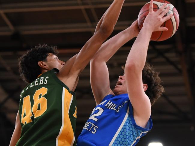 Eastern Hills' Henry Pedler during the SA Country Under-18 Basketball Championships. Picture: CRAIG SHEPHERD/CS Photgraphic