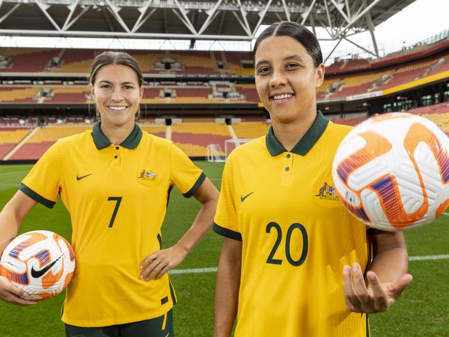 Catley has big shoes to fill in Sam Kerr’s absence. Picture: Matthew Poon