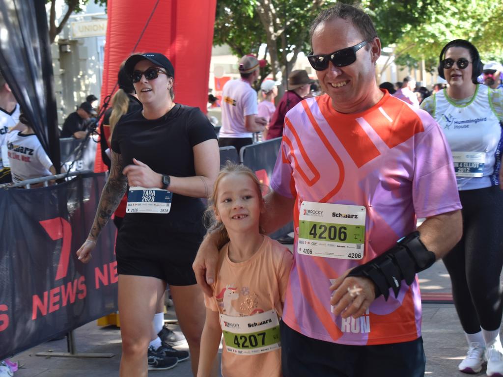 On course at the annual Rocky River Run in Rockhampton on May 18, 2025.