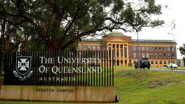 The University of Queensland. Picture: David Clark