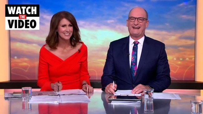 David Koch leaves Sunrise broadcast early due to laryngitis