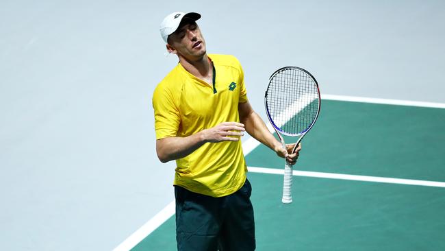 John Millman says losing in the Davis Cup quarter-final last year was hard to take. Picture: Getty Images