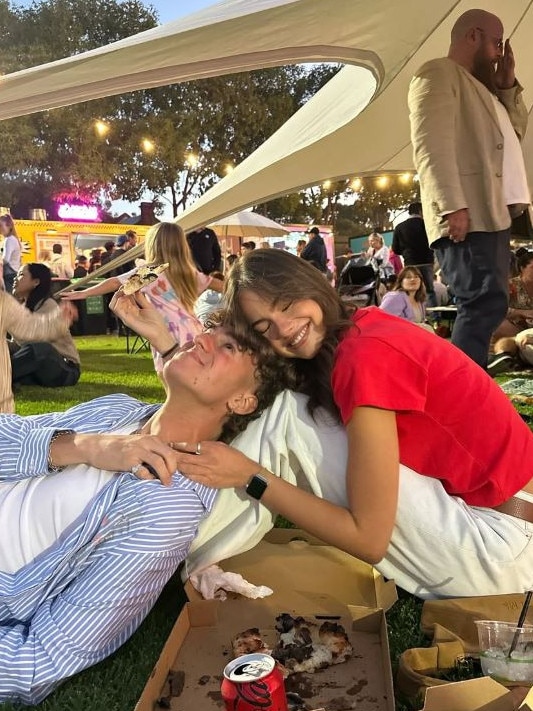 Ms Petzl-Duncan says her partner has a “heart of gold,” and makes her a “better person everyday.” Picture: Instagram