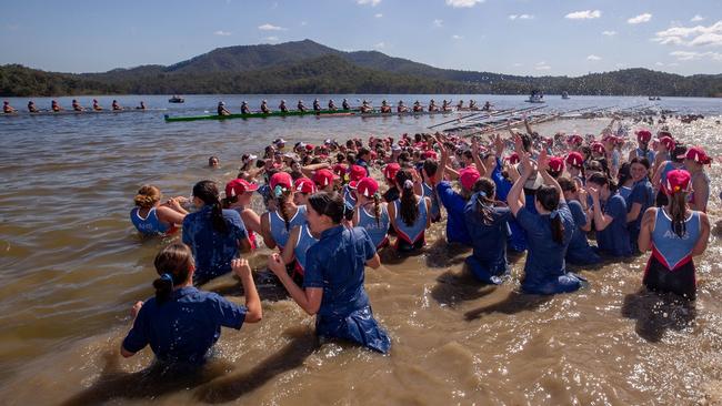 24.08.2024 - 2024 Brisbane Schoolgirl Rowing Association Championship. Photos by Stephen Archer.