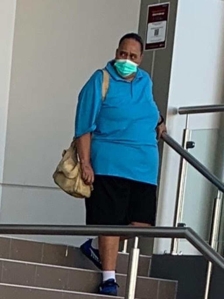 Lena Whakaata Ahuriri leaves Rockhampton Courthouse on February 11, 2022.