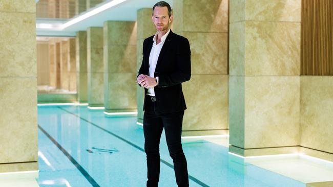 Rich-lister property developer Tim Gurner is pushing Gurner Group’s capital-light investment strategy. Picture: Aaron Francis/The Australian