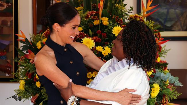 Colombia’s Vice President Francia Márquez ‘made it clear that it was the duchess whom she had originally invited’. Picture: Eric Charbonneau for Archewell via Getty Images