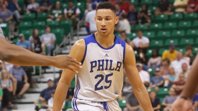 Philadelphia 76ers' Ben Simmons.