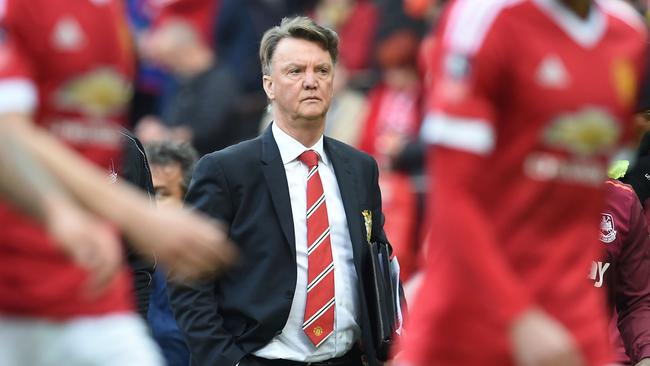 Louis van Gaal would be a high profile appointment. AFP Photo/Paul Ellis