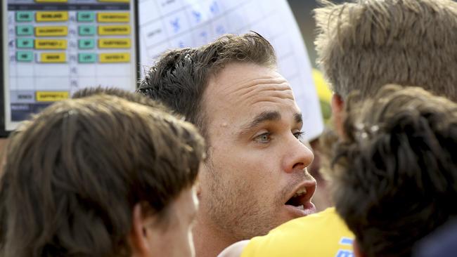 Eagle's coach Sam Lonergan is a winner again. Picture: Dean Martin/AAP