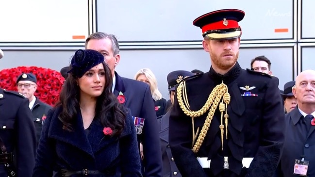 Harry and Meghan honour war heroes at Field of Remembrance