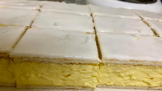 Barmera Bakery’s vanilla slice. Picture: Facebook