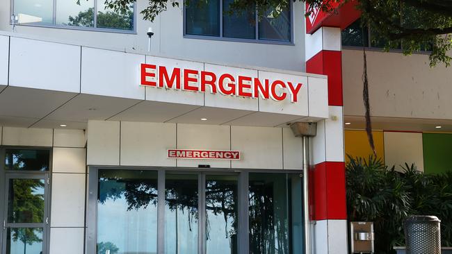 The child was taken to Cairns Hospital but later died. Picture: Brendan Radke