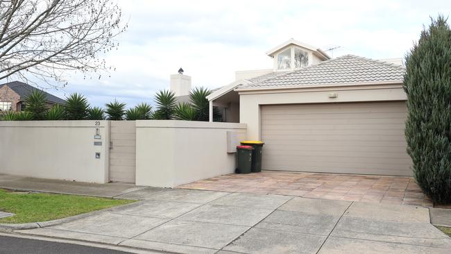 The Ristevski home in Avondale Heights in 2016. Picture: Jason Sammon