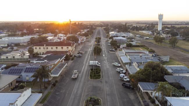 The Western Downs town of Tara was born out of a desire for cheap land, a desire that continues to lure new residents. Picture: Mark Cranitch.