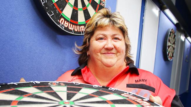 JSS -Service to Sport. Mary Wooton has been with Blacktown Workers Darts Club for 30 years. she has been on the committee for 27 years. is the only female to be made a life memebr of the club