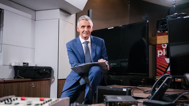 Bruce McAvaney loves calling sport. Picture: