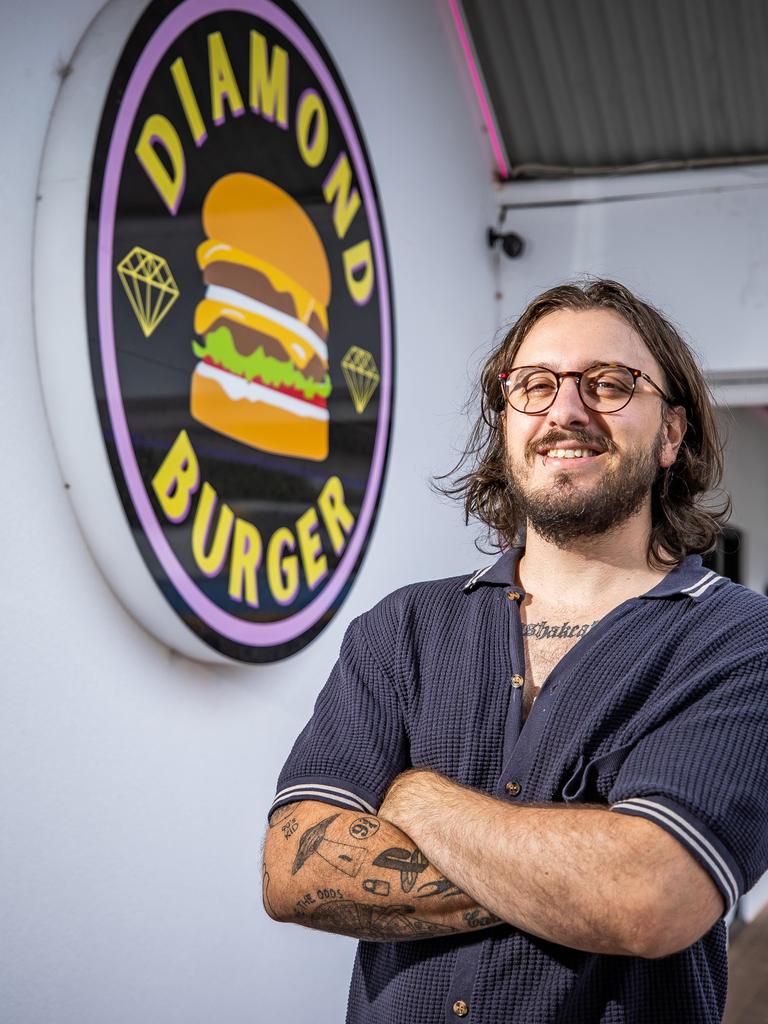 Diamond Burger opened on Portrush Rd, Glenunga, in 2023. Picture: Tom Huntley