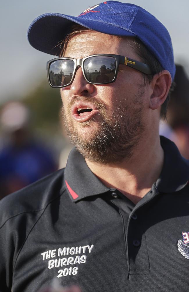 Matt Ferguson coaching Keysborough.