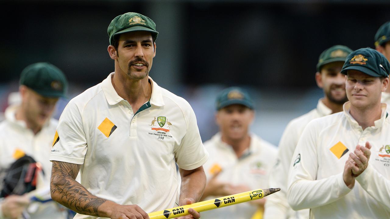 Mitchell Johnson has lit a fuse under the Aussie summer. Photo by Daniel Wilkins.