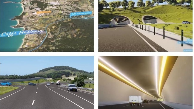 A virtual drive on the $1.2 billion Coffs Harbour Bypass.