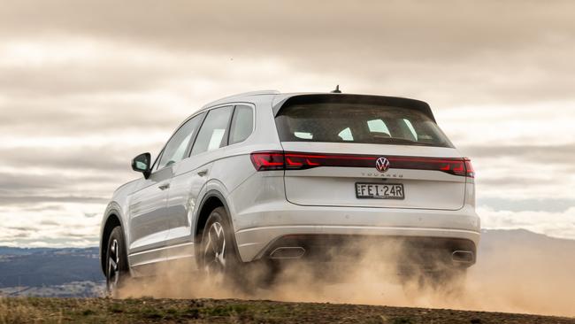 The Touareg uses just 7.3 litres of fuel per 100km. Picture: Supplied