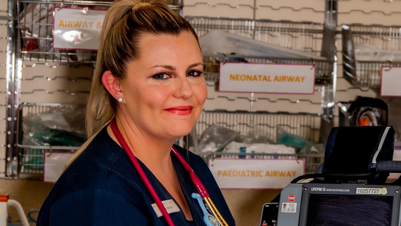 Elyse Hannan, Director of Nursing at Dirranbandi Hospital in Queensland. Picture: Jacque Hemming/The Australian