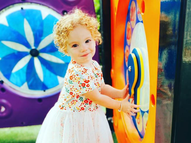 Everly is 17 months and she makes us laugh and smile every moment we spend with her. Her Nickname Evie sue reflects her personality perfectly! <b><a href="https://www.dailytelegraph.com.au/newslocal/blacktown-advocate/vote-help-us-find-the-cheekiest-toddler-in-nsw/news-story/9ae7eb32bd93be85a472b448d0c19dda">VOTE HERE </a></b>