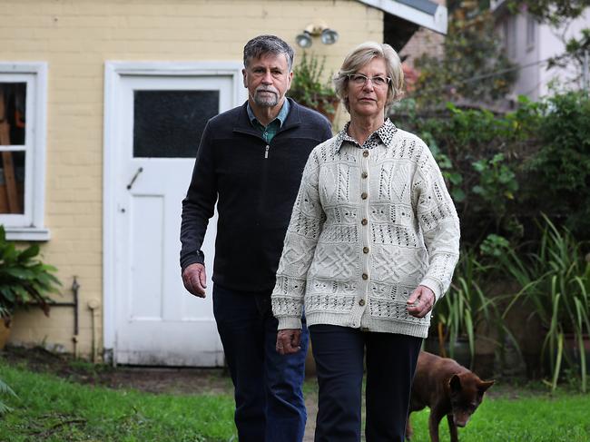 Retired couple Bob and Helena Allison   invested money in Virgin Australia bonds last year through their super fund, thinking they were a good investment.However now that Virgin has gone into administration they face losing all their investment.Jane Dempster/The Australian.