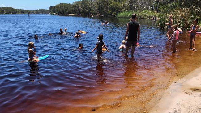 Lake Ainsworth, Lennox Head. Picture: Amanda Robbemond