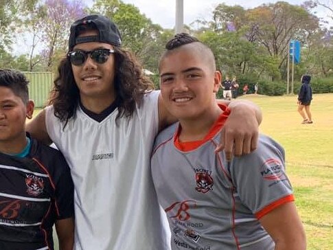 Leo Hinekiteao playing rugby. Photo: Ayla Hinekiteao.