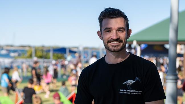 Gold Coast City Councillor Ryan Bayldon-Lumsden at a community event.