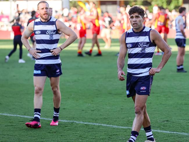 Tyson Stengle hasn’t hit the scoreboard in two weeks. Picture: Russell Freeman/AFL Photos via Getty Images