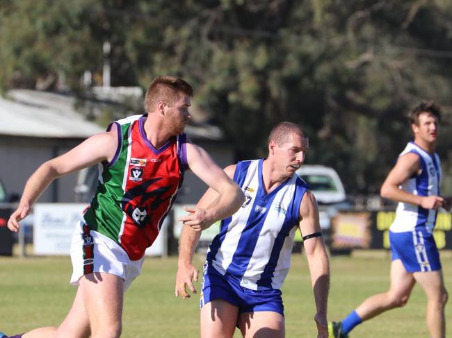 Picola District League clubs will be back in action this weekend. Photo: Jerilderie Football Netball Club.