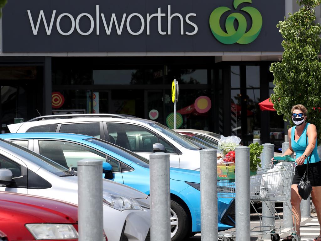 Woolworths and Coles employees will also be spared. Picture: Kelly Barnes/Getty Images