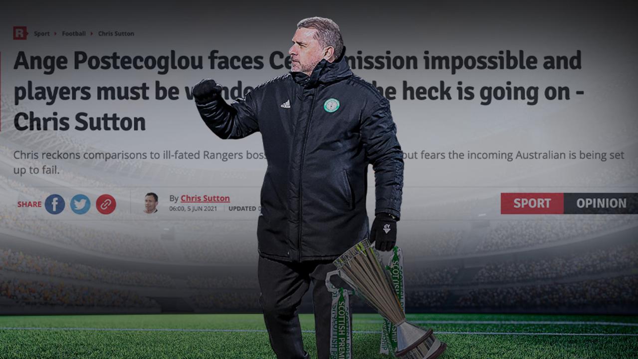 Ange Postecoglou was written off before Celtic's season began. Now he's having the last laugh.